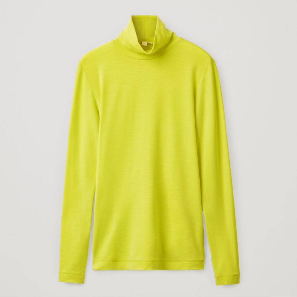Cos long sleeve turtleneck top